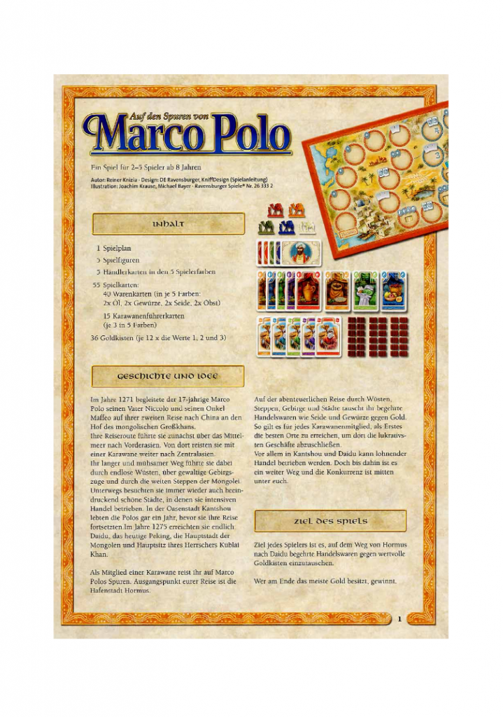 Auf den Spuren von Marco Polo