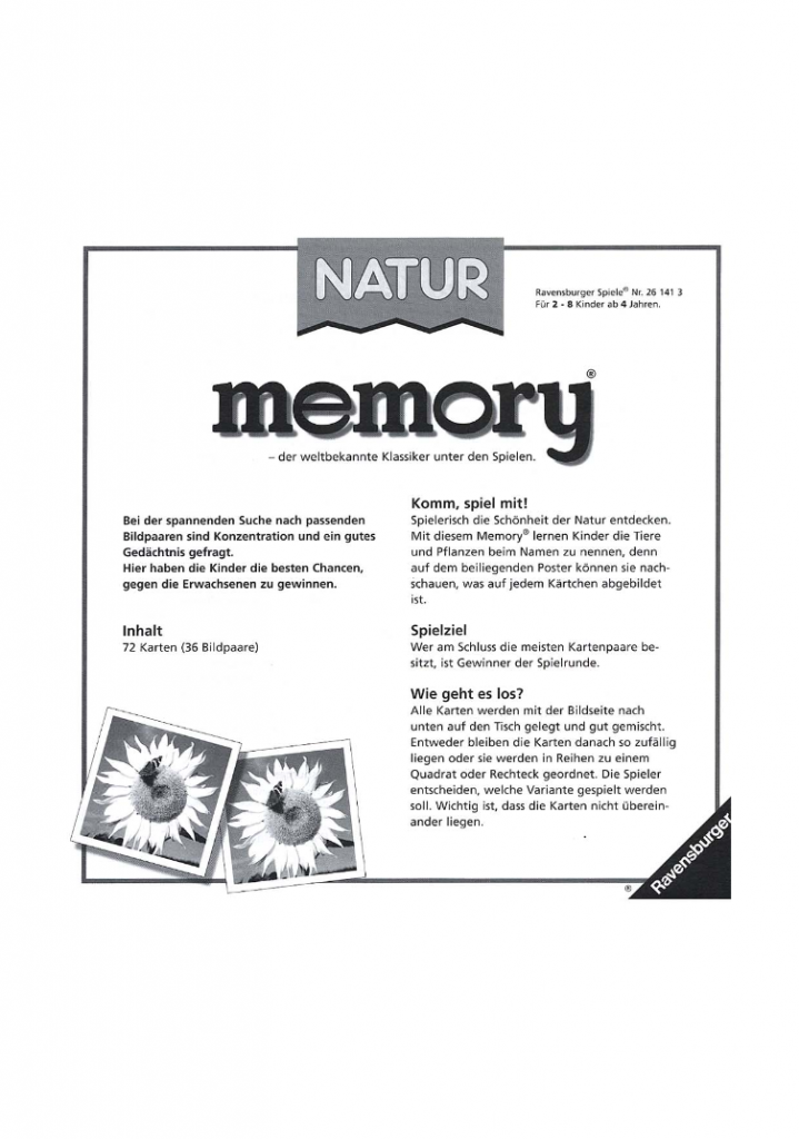 Natur Memory