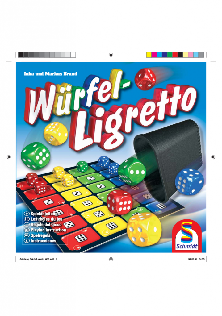 Würfel-Ligretto