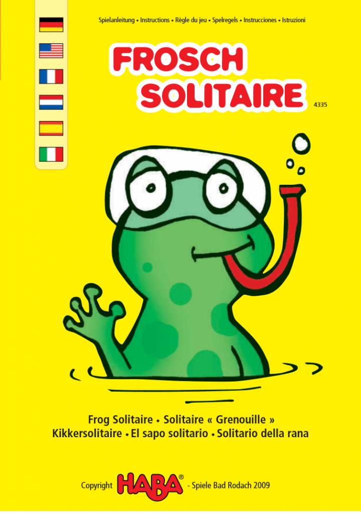 Frosch Solitaire