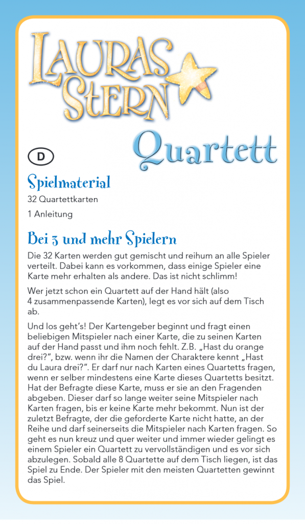 Quartett Lauras Stern