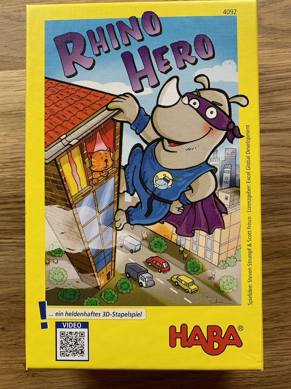 rhino hero Geschicklichkeitsspiel von haba