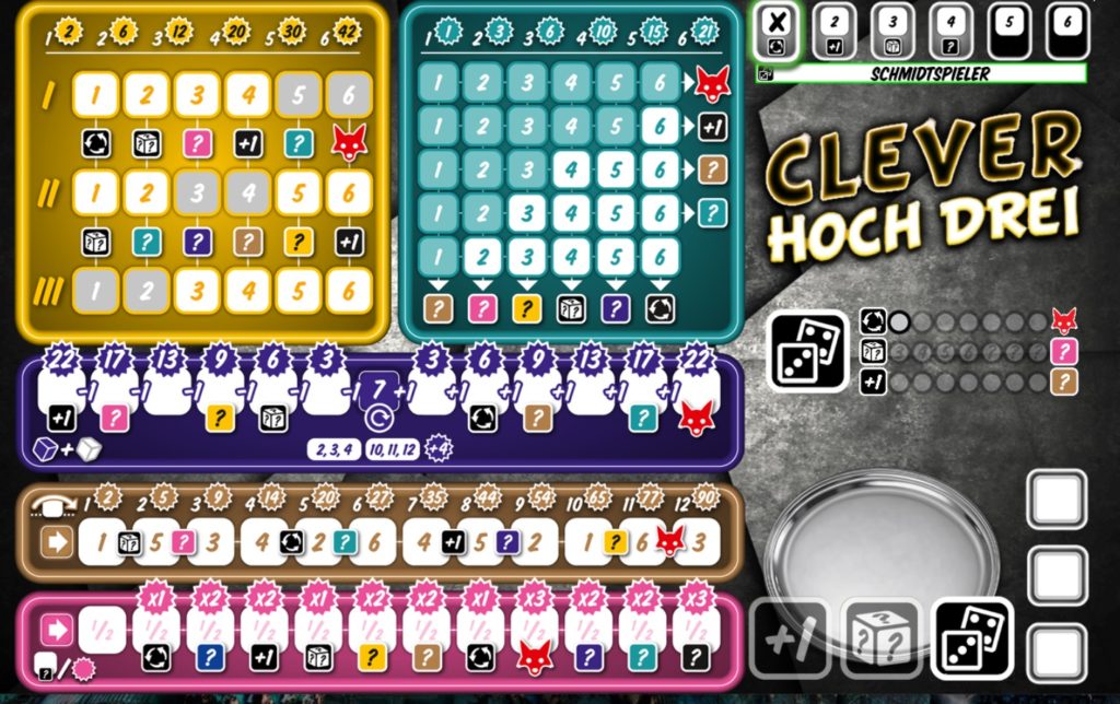 Clever Hoch Drei – Online - ᐅ Spielregeln & Spielanleitungen -  Gesellschaftsspiele