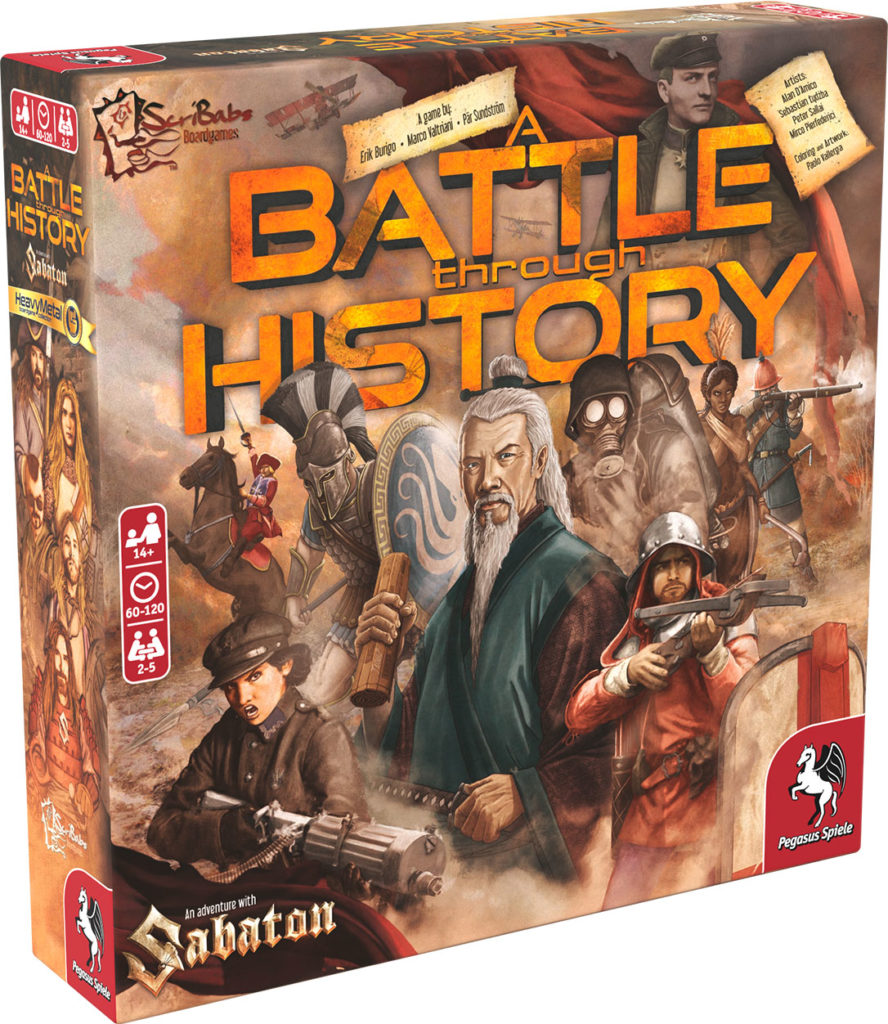 A Battle Through History – Das Sabaton Brettspiel von Pegasus Spiele 57702G